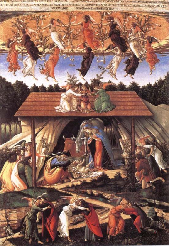 Sandro Botticelli Mystic Nativity Germany oil painting art